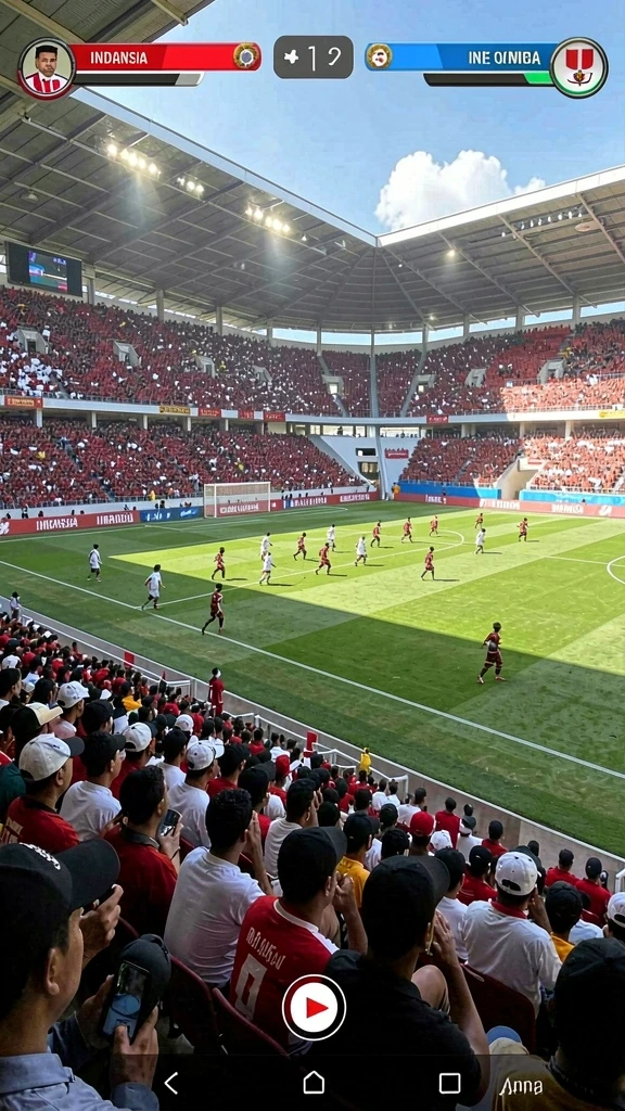 Screenshot menunjukkan aksi seru di dalam game.