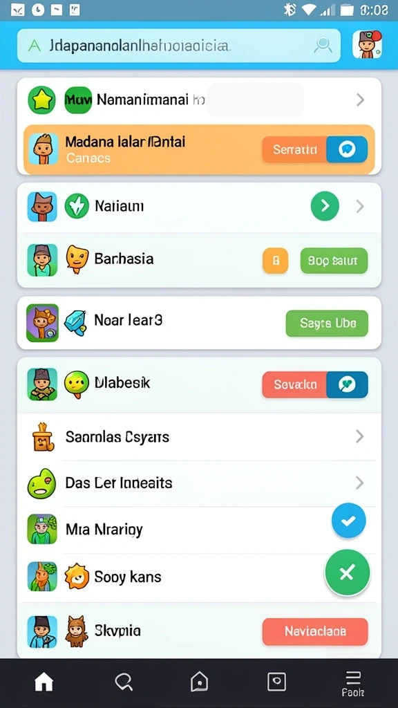 Tampilan antarmuka WAKTOGEL yang menarik.