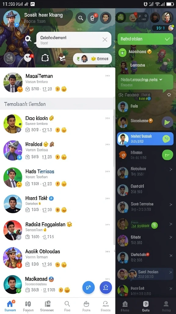 Fitur permainan yang seru dan menantang.