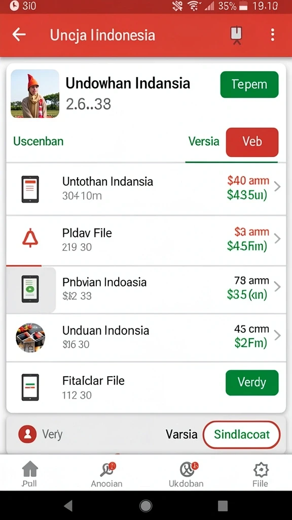 Tampilan antarmuka yang modern dan intuitif.