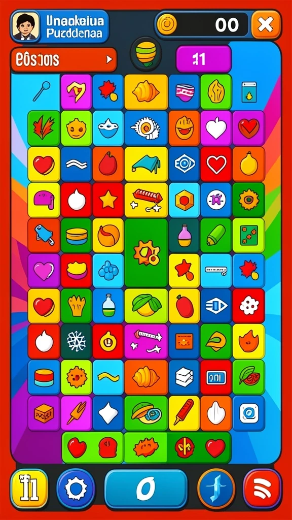 Screenshot menunjukkan antarmuka game yang menarik dan interaktif.